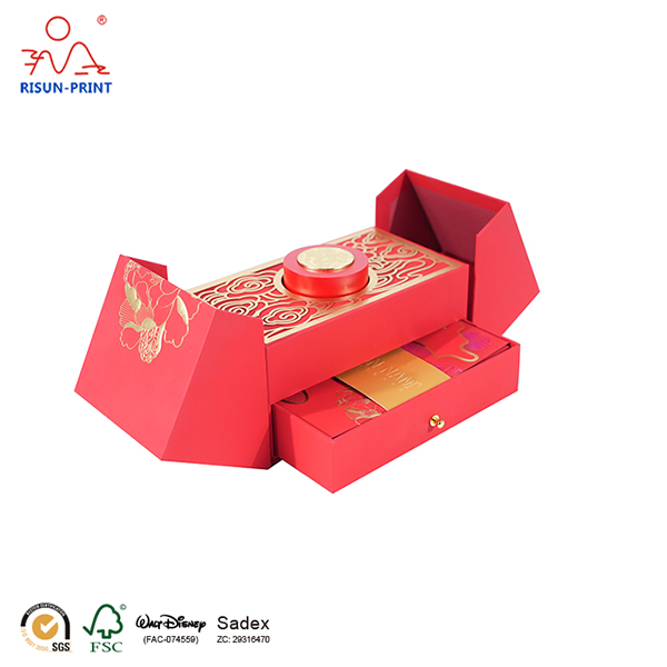 雙開(kāi)門升降禮品盒